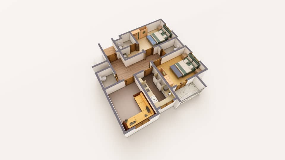 مخطط الدور رقم 8